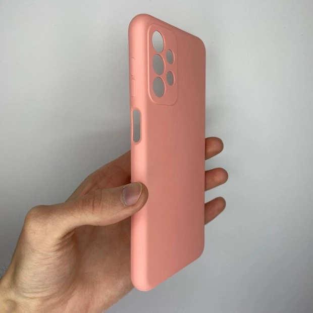 Силикон Original 360 Case Samsung Galaxy A23 (ShutCam) (Персиковый)