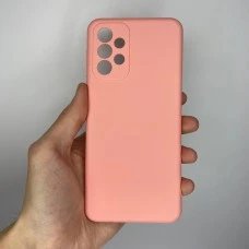 Силикон Original 360 Case Samsung Galaxy A23 (ShutCam) (Персиковый)