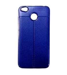 Силикон Leather Case Xiaomi Redmi 4x (синий)