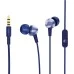 Дротові навушники-гарнітура вакуумні JBL C200SI (Сині) K