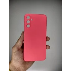 Силикон Original Samsung Galaxy A24 (ShutCam) (Фламинго)