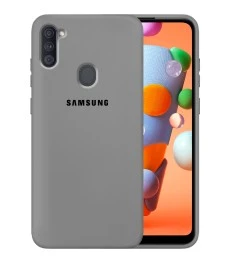 Силикон Original 360 Case Logo Samsung Galaxy M11 / A11 (2020) (Серый)
