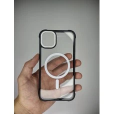 Накладка Totu Clear MagSafe Apple Iphone 11 (Чёрный)
