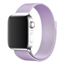 Ремешок Milanese Loop Premium Apple Watch 42 / 44 / 45 / 49mm (Light Purple)