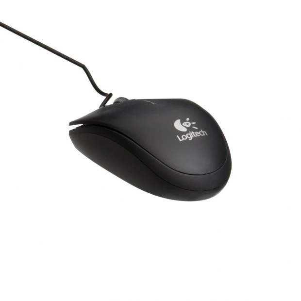 Миша дротова Logitech B100 (Чорна)