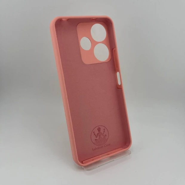 Силіконовий чохол Original Xiaomi Redmi 13 4G  /  Poco M6 4G (ShutCam) (Блідо-рожевий)