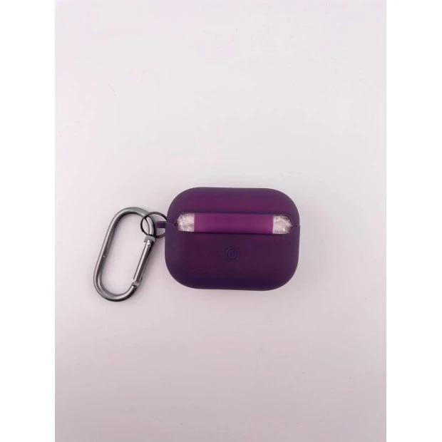 Чехол для наушников Full Silicone Case with Microfiber Apple AirPods Pro (72) Eggplant