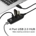 Переходник USB HUB SY-H003 (4 USB)