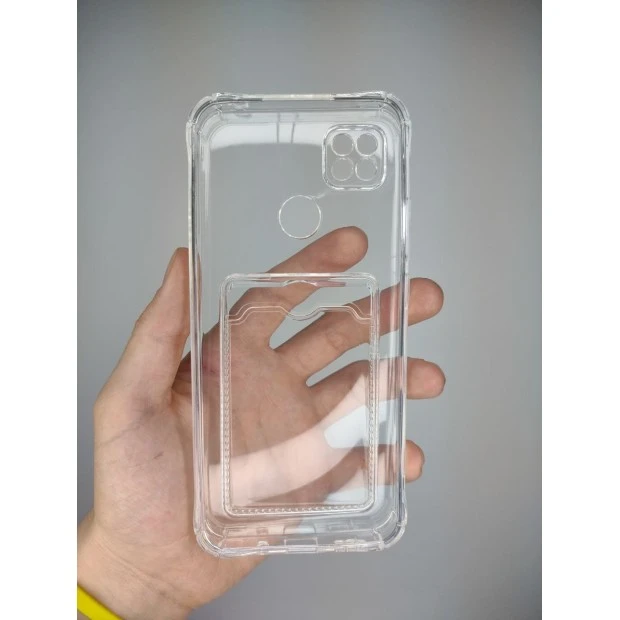 Силикон WS Card ShutCam Case Xiaomi Redmi 9C / 10A (Прозрачный)