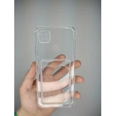 Силикон WS Card ShutCam Case Xiaomi Redmi 9C / 10A (Прозрачный)