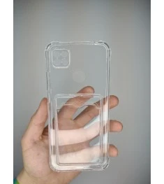 Силикон WS Card ShutCam Case Xiaomi Redmi 9C / 10A (Прозрачный)