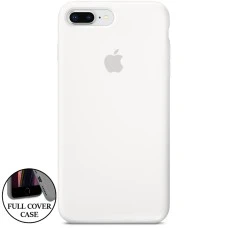 Силикон Original Round Case Apple iPhone 7 Plus / 8 Plus (06) White