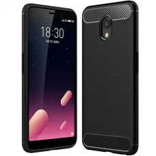 Силикон Polished Carbon Meizu M6s (Черный)