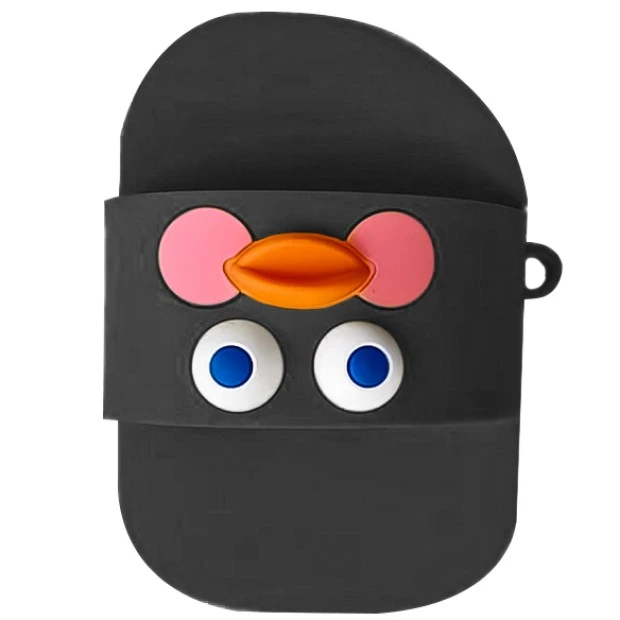 Чехол для наушников Cartoon Apple AirPods 2 (Slippers)
