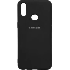Силикон Original Case (HQ) Samsung Galaxy A10s (2019) (Черный)