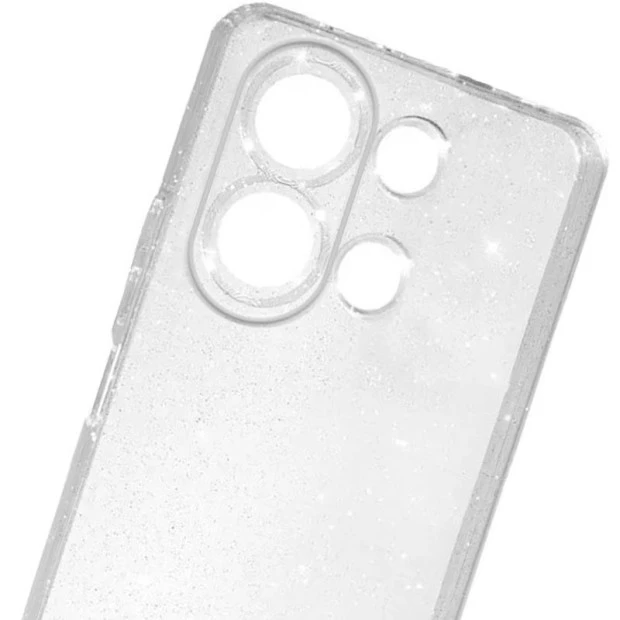 Силіконовий чохол Briliant для Xiaomi Redmi Note 13 Pro 4G  /  Poco M6 Pro 4G (Прозорий)