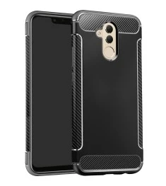 Силікон Soft Carbon Huawei Mate 20 Lite (Чорний)