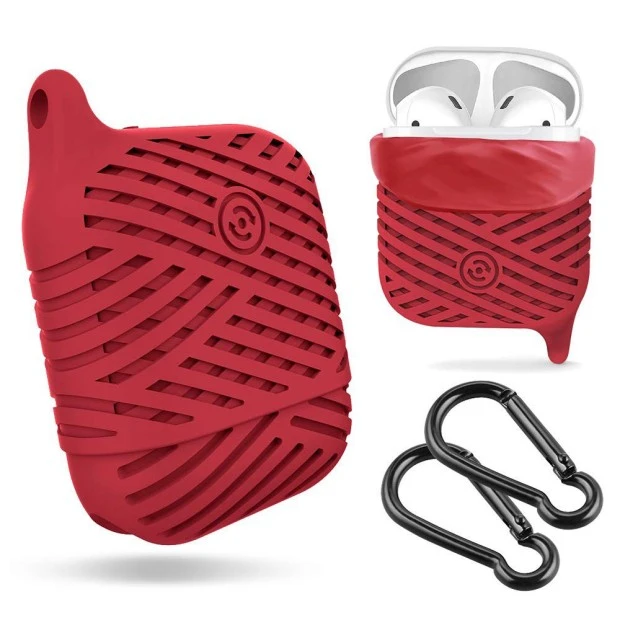Apple AirPods Twist Case (червоний)