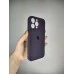Силіконовий оригінальний чохол RoundCam для Apple iPhone 14 Pro Max (баклажановий)