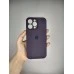 Силіконовий оригінальний чохол RoundCam для Apple iPhone 14 Pro Max (баклажановий)