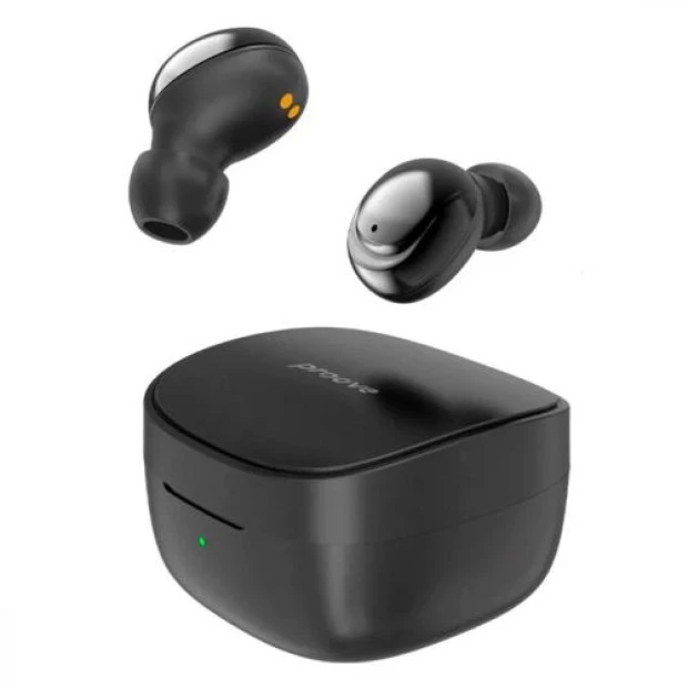Бездротові навушники-гарнітура вакуумні Proove Charm TWS (Чорні) TWCH00010001