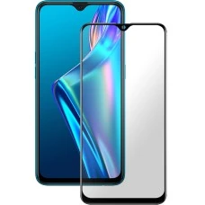 Стекло 5D Japan HD Oppo A12 (2020) Black