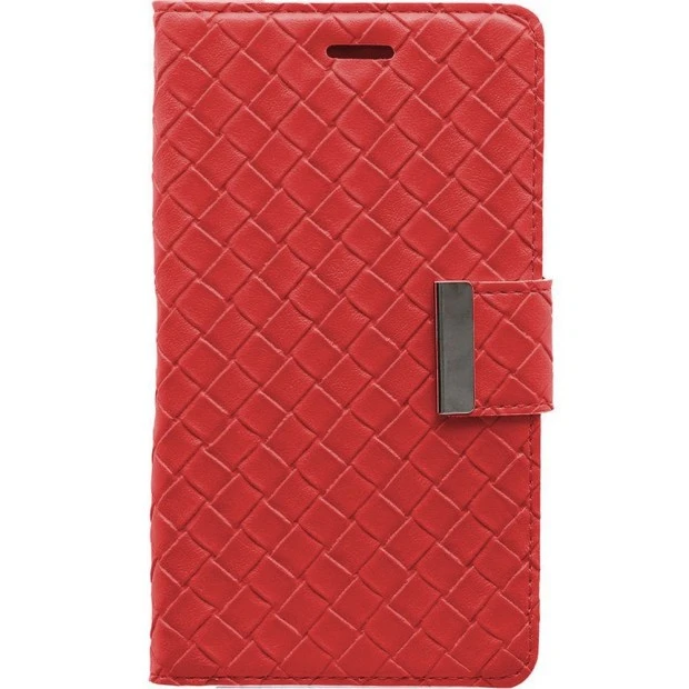 Чехол-книжка Bottega Veneta Universal 5.0 (красный)