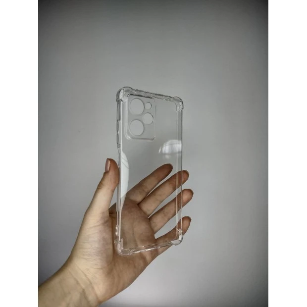 Силикон 6D ShutCam Xiaomi Poco X5 Pro (Прозрачный)