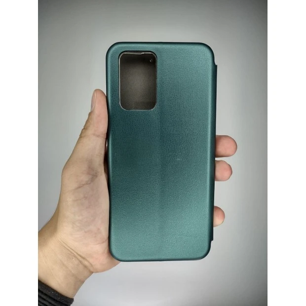 Чехол-книжка Оригинал Xiaomi Redmi 10 (Тёмно-зелёный)
