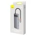 Переходник USB HUB Baseus Baseus Metal Gleam Series 4in1 (4USB3.0) (Серый) WKWG070013 Переходник USB HUB Baseus Baseus Metal Gleam Series 4in1 (4USB3.0) (Серый) WKWG070013