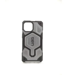 Чехол Armor UAG Monarch Pro Leather with MagSafe Apple iPhone 15 (Серый)