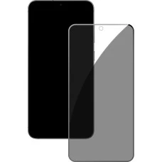 Захисне скло 5D Privacy HD для Samsung Galaxy S24 Plus (розблокування відбитком пальця) чорне