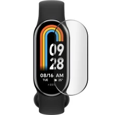 Захисне скло 5D для Xiaomi Mi Smart Band 8 Чорний