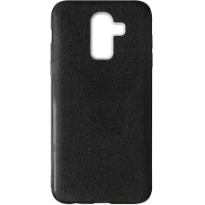 Силикон Glitter Samsung Galaxy A6 Plus (2018) A605 (Черный)