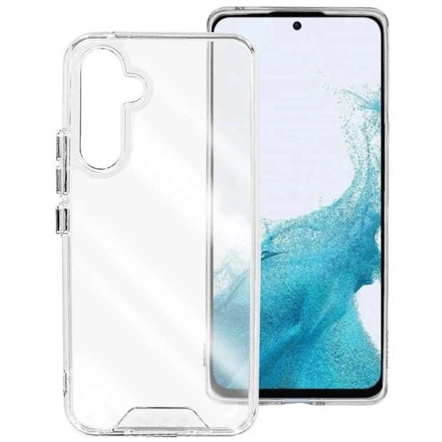 Силикон Space Case Samsung Galaxy S24+ / S25+ (Прозрачный)