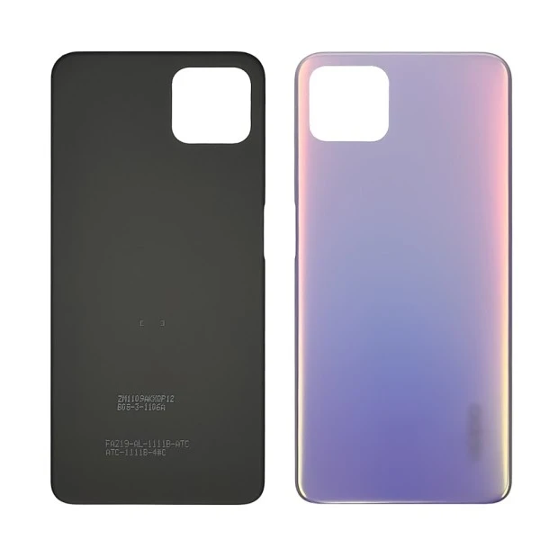 Задняя крышка для Oppo A72 Aurora Purple фиолетово-голубая