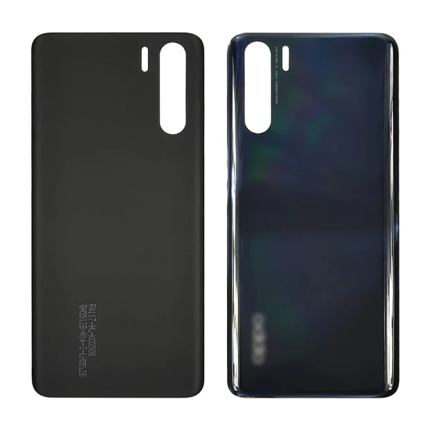 Задняя крышка для Oppo A91 Lightening Black чёрная