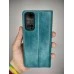 Чехол-книжка Leather Book Xiaomi Redmi Note 11 / Note 11S (Бирюзовый) Чехол-книжка Leather Book Xiaomi Redmi Note 11 / Note 11S (Бирюзовый)