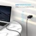 USB-кабель UGREEN US255 під кутом 60W (2м) (Type-C на Type-C) (Чорний / Сірий) USB-кабель UGREEN US255 під кутом 60W (2м) (Type-C на Type-C) (Чорний / Сірий)
