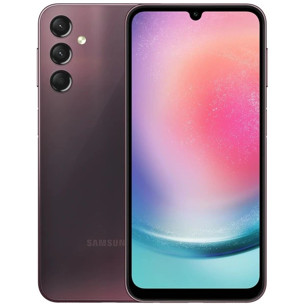 Мобильный телефон Samsung Galaxy A24 6/128Gb (Dark Red)