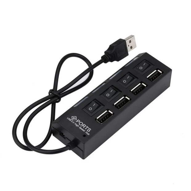 Переходник USB HUB 4SW (4 порта)
