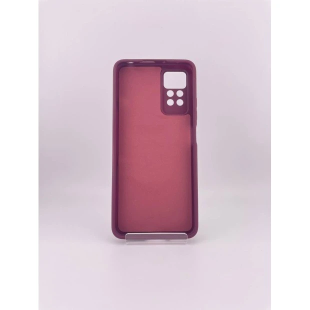 Силікон оригінальний Xiaomi Redmi Note 12 Pro 4G (ShutCam) (Бордовий)