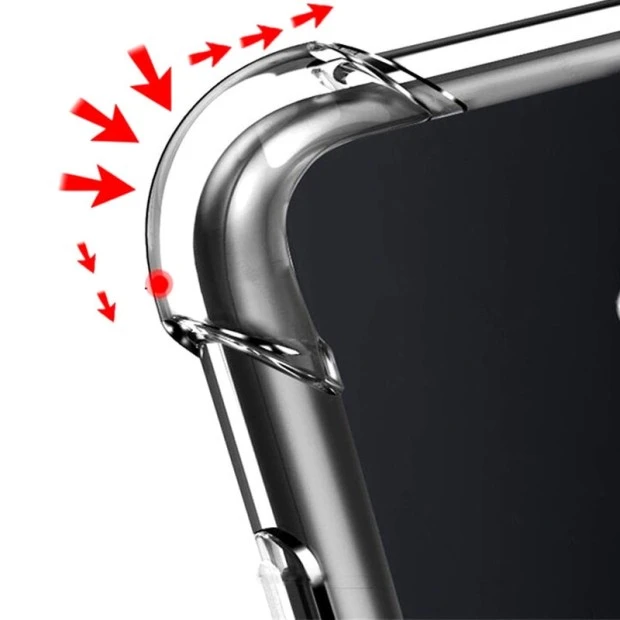 Силікон 6D для Samsung Galaxy M35 5G (Прозорий)