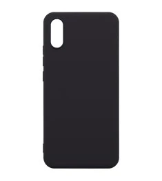 Силіконовий Графітовий Матовий Чохол для Xiaomi Redmi 9A (Чорний)