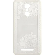 Силиконовый чехол Pattern Xiaomi Redmi Note 3 / Note 3 Pro (Белый)