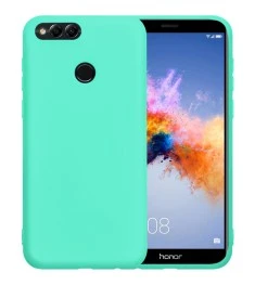 Силикон Multicolor Huawei Honor 7X (бирюзовый)