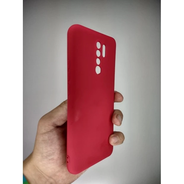 Силикон Original ShutCam Xiaomi Redmi 9 (Малиновый)