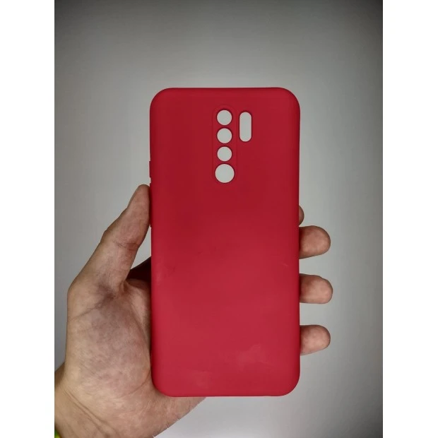 Силикон Original ShutCam Xiaomi Redmi 9 (Малиновый)