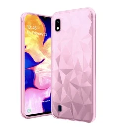 Силикон Prism Case Samsung Galaxy A10 (2019) (Розовый)