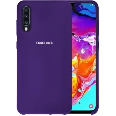 Силикон Original Case HQ Samsung Galaxy A70 (2019) (Фиолетовый)